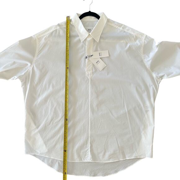 NWT AMI ALEXANDRE MATTIUSSI SHIRT DRESS WITH POCKETS SIZE 40 - Picture 7 of 11